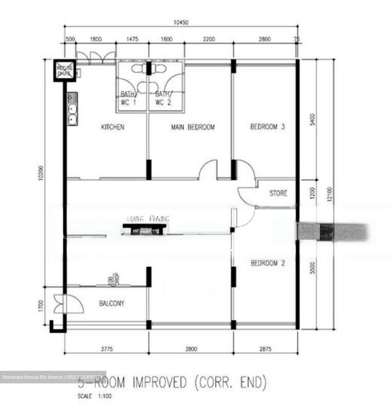 Blk 861 Tampines Parkview (Tampines), HDB 5 Rooms #499349461